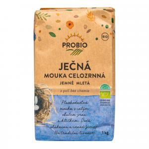 Mouka ječná celozrnná jemně mletá 1 kg BIO   PROBIO