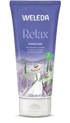 Weleda RELAX Levandulový sprchový krém 200 ml