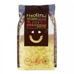 Risolino Těstoviny polévkové hvězdičky rýžové bezlepkové 300 g   RISOLINO