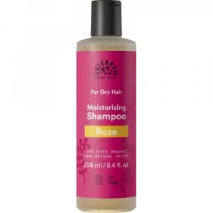 Urtekram Šampon růžový - suché vlasy 250ml BIO, VEG