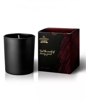 The Greatest Candle in the World Vonná svíčka v černém skle (170 g) - dřevo a koření
