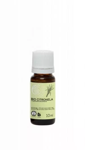 Tierra Verde Esenciální olej Citronela BIO (10 ml) - silné repelentní účinky