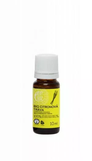 Tierra Verde Esenciální olej Citronová tráva BIO (10 ml) - pomůže při vyčerpání
