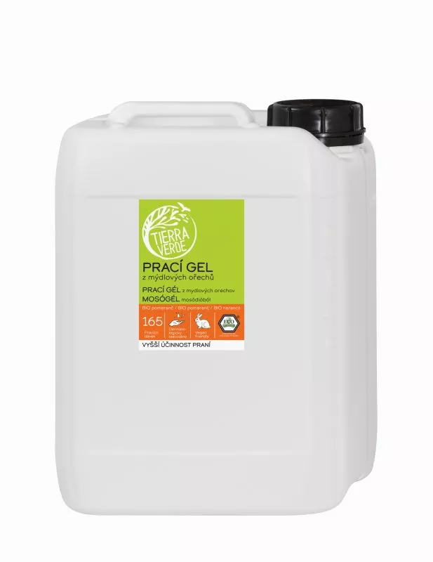 Tierra Verde Prací gel s BIO pomerančem - INOVACE (5 l)