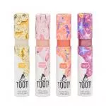 TOOT! Přírodní lesk na rty průhledný se zlatým třpytem – Cheetah Glow (5,5 ml) - vhodný i pro citlivky a alergiky