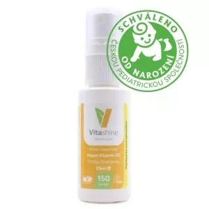 Vegetology Vitashine Vitamin D3 ve spreji 1000 iu, 20 ml
