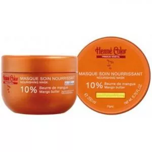 Henné Color Výživná vlasová maska Premium Végétal - barvené nebo poškozené vlasy 200ml