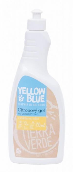 Yellow&Blue (Tierra Verde) Citronový gel na vodní kámen (750 ml) - s citronovou silicí