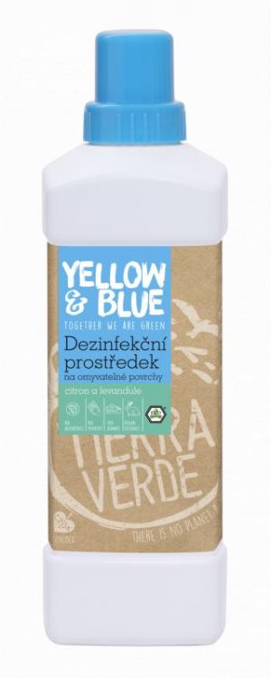 Yellow&Blue (Tierra Verde) Dezinfekční prostředek na omyvatelné povrchy (1 l)