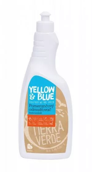 Yellow&Blue (Tierra Verde) Pomerančový odmašťovač - koncentrát (750 ml)