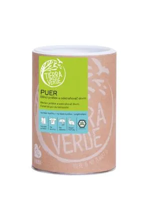 Tierra Verde Puer - bělící prášek pro praní (dóza 1 kg)