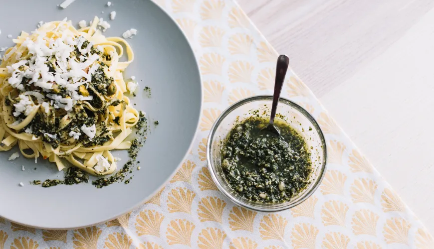 Domácí pesto přináší chuť Itálie do vaší kuchyně